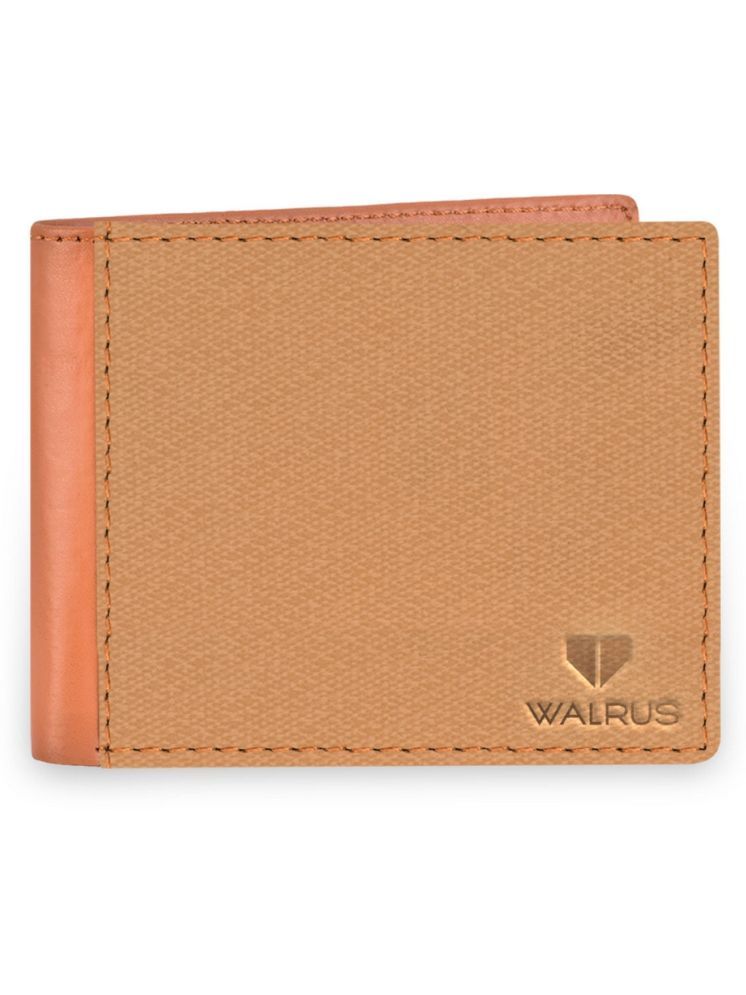     			Walrus Tan Faux Leather Men's Regular Wallet ( Pack of 1 )