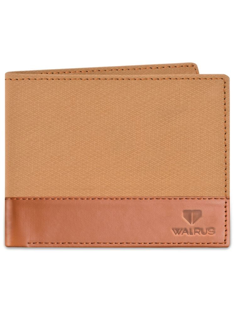     			Walrus Tan Faux Leather Men's Regular Wallet ( Pack of 1 )