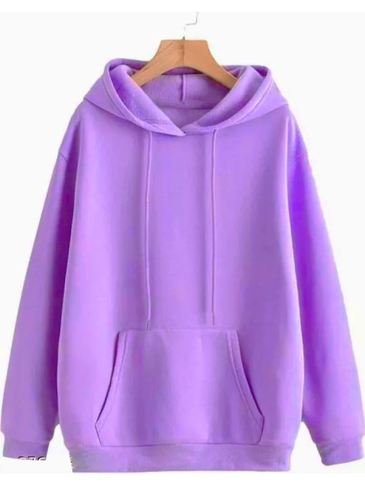     			nikline Woollen Hooded Men's Sweatshirt - Purple ( Pack of 1 )