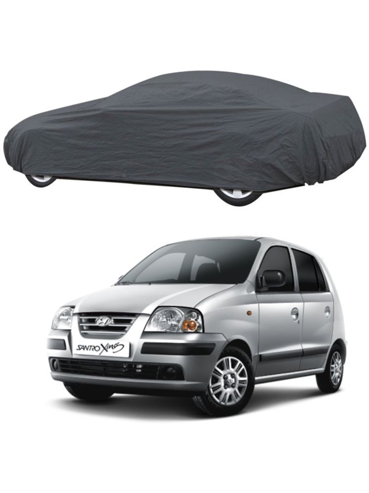     			CARNEST Car Body Cover for Hyundai Santro Xing [2003-2008] Without Mirror Pocket ( Pack of 1 ) , Grey