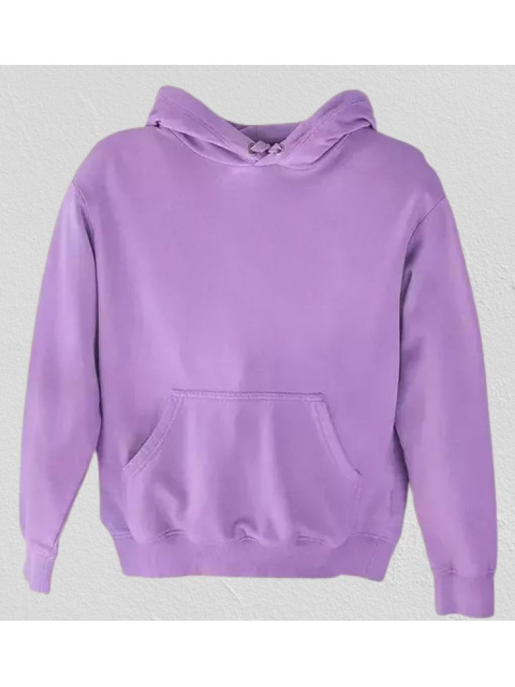     			PERSONALITEE Cotton Blend Hooded Men's Sweatshirt - Purple ( Pack of 1 )