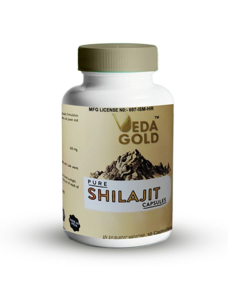     			*Title: Veda Gold Shilajit Capsules (30): Revitalize Your Energy & Strength Naturally**