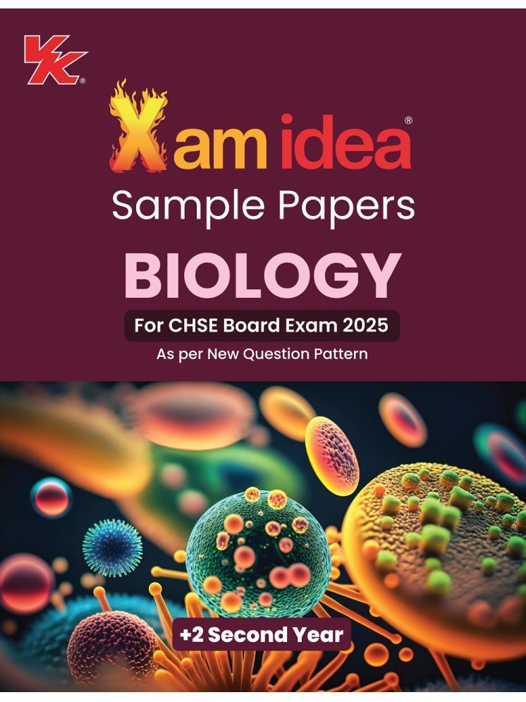     			Xam idea Sample Papers Biology for Class 12( +2 Second Year)| CHSE Odisha Board| 2024-25 Examination