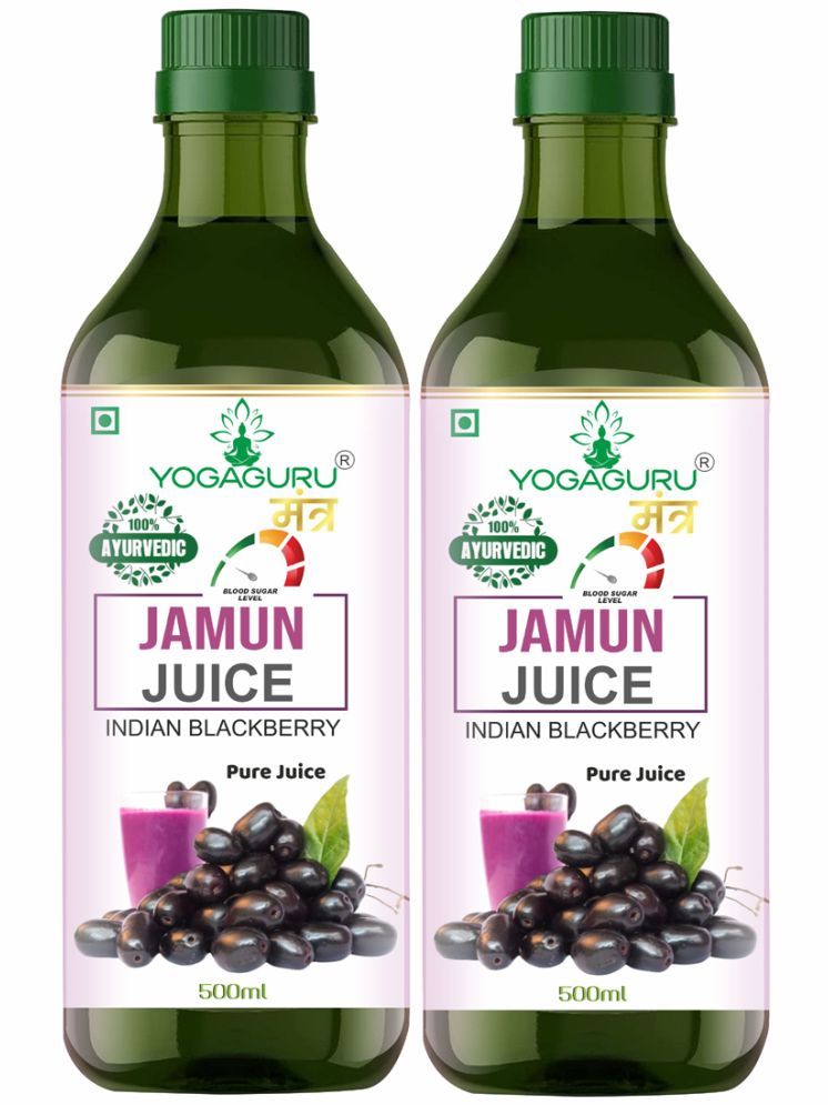     			yogaguru mantr jamun juice 500ml pack of 2