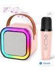 Fitgo KARAOKE SPEAKER 01 50 W Bluetooth Speaker Bluetooth V 5.3 with USB,Aux,SD card Slot,3D Bass Playback Time 8 hrs Assorted