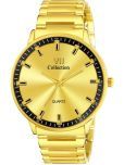 Hala Gold Stainless Steel Analog Men's Watch