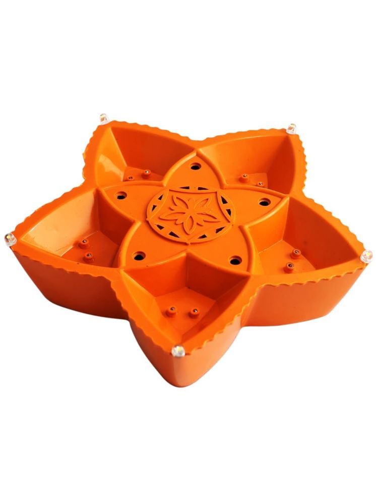     			ATIPRIYA Plastic Panchmukhi Diya Diya - Pack of 1