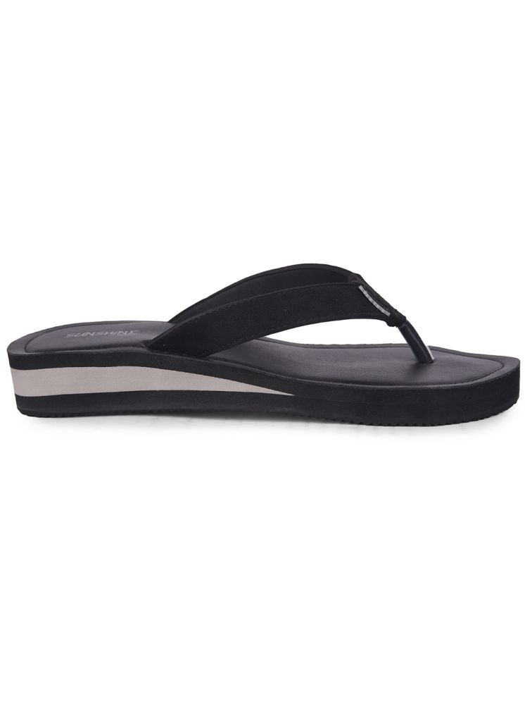     			Bata Black Women's Flip Flop