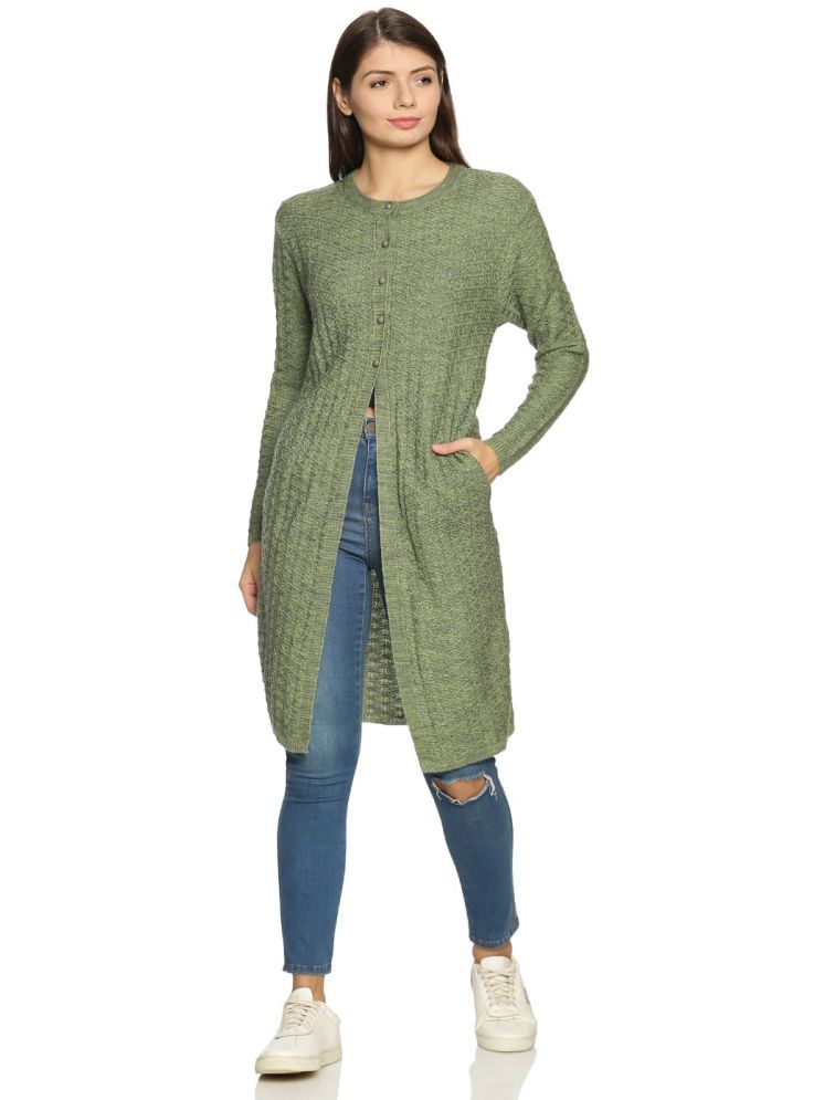     			Clapton Woollen Women's Shrugs - Green ( )