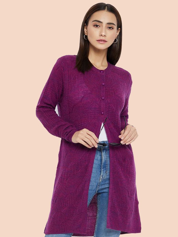     			Clapton Woollen Women's Shrugs - Purple ( )