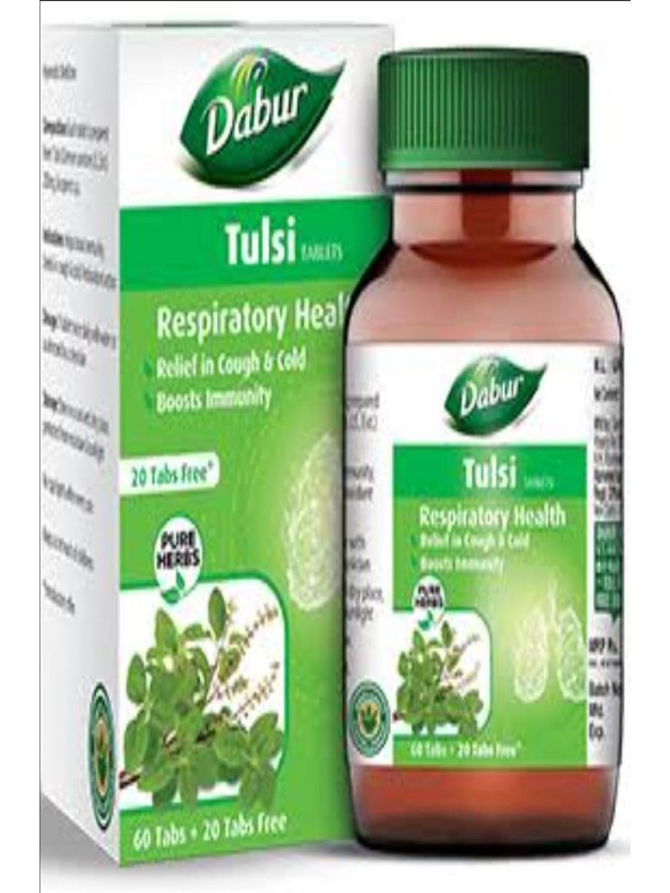     			Dabur DABUR  TULSI TABLETS 60 +20 TABS