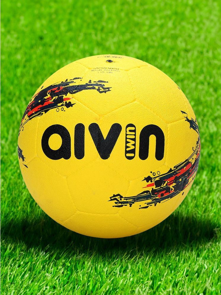     			Aivin Yellow Rubber Football ( Pack of 1 )