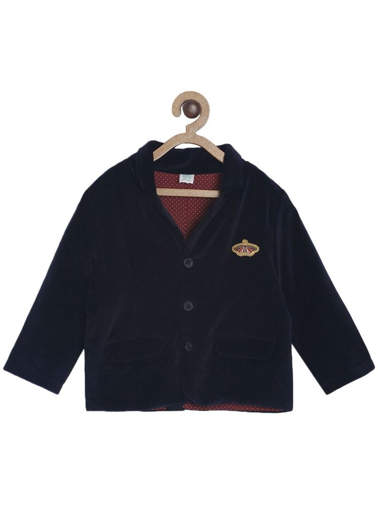     			MINI KLUB Blue Cotton Boys Blazer ( Pack of 1 )