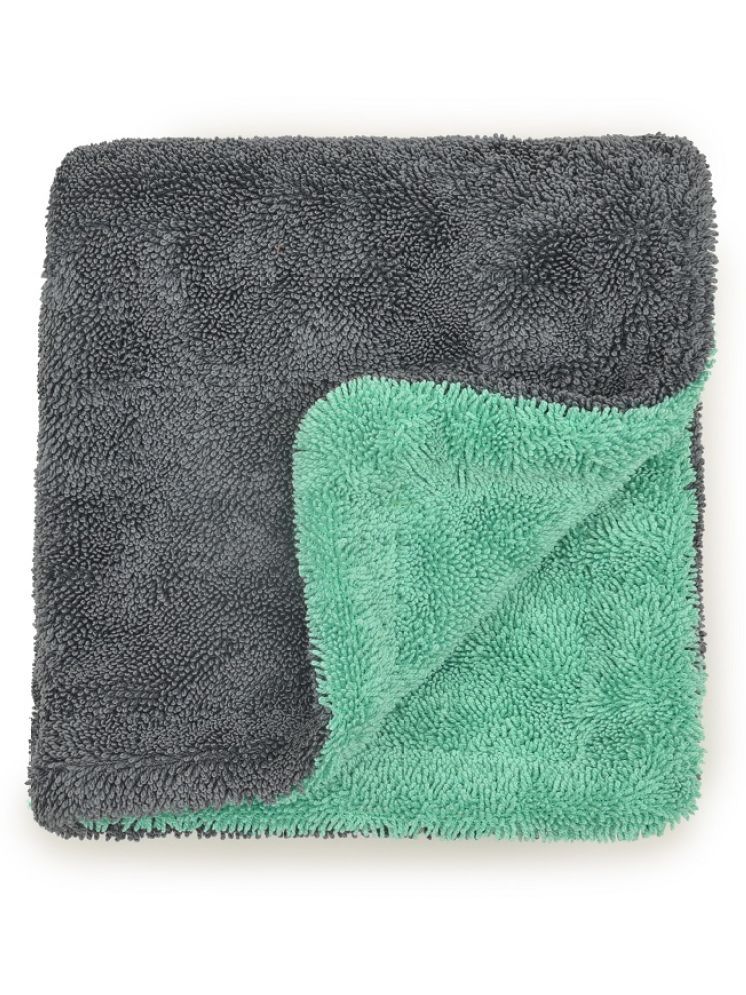     			MYTIG CLEAN Green 1200 GSM Microfiber Cloth For Automobile ( Pack of 4 )