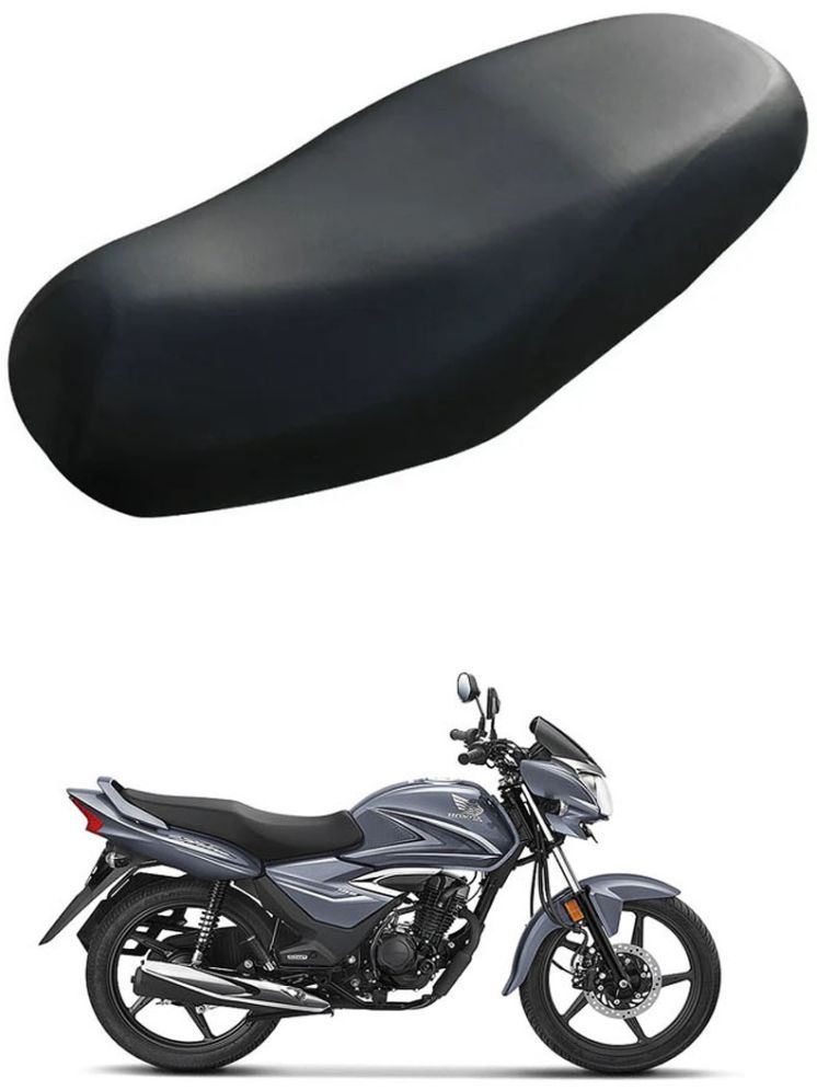     			RONISH Bike/Scooty Seat Cover Black For Honda Shine