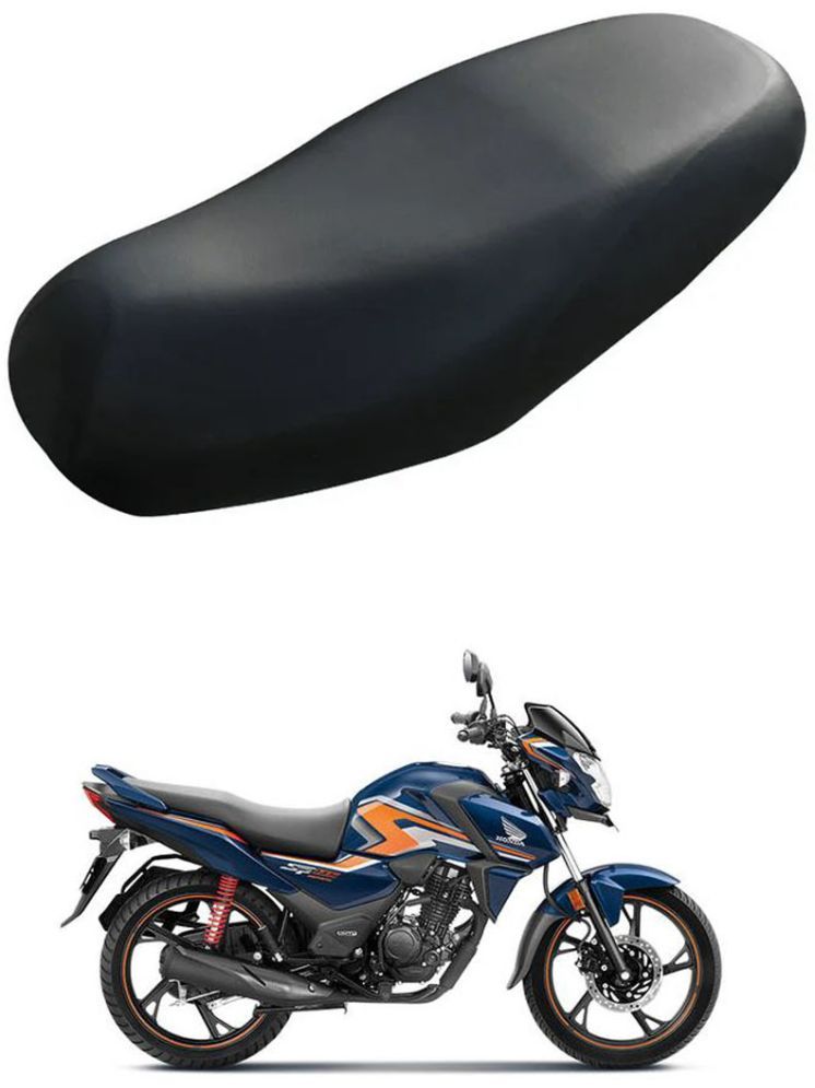     			RONISH Bike/Scooty Seat Cover Black For Honda SP 125