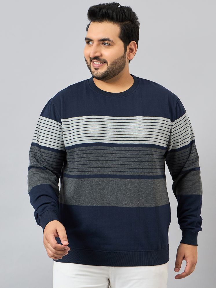     			AUSTIVO Fleece Round Neck Men's Sweatshirt - Multi ( Pack of 1 )