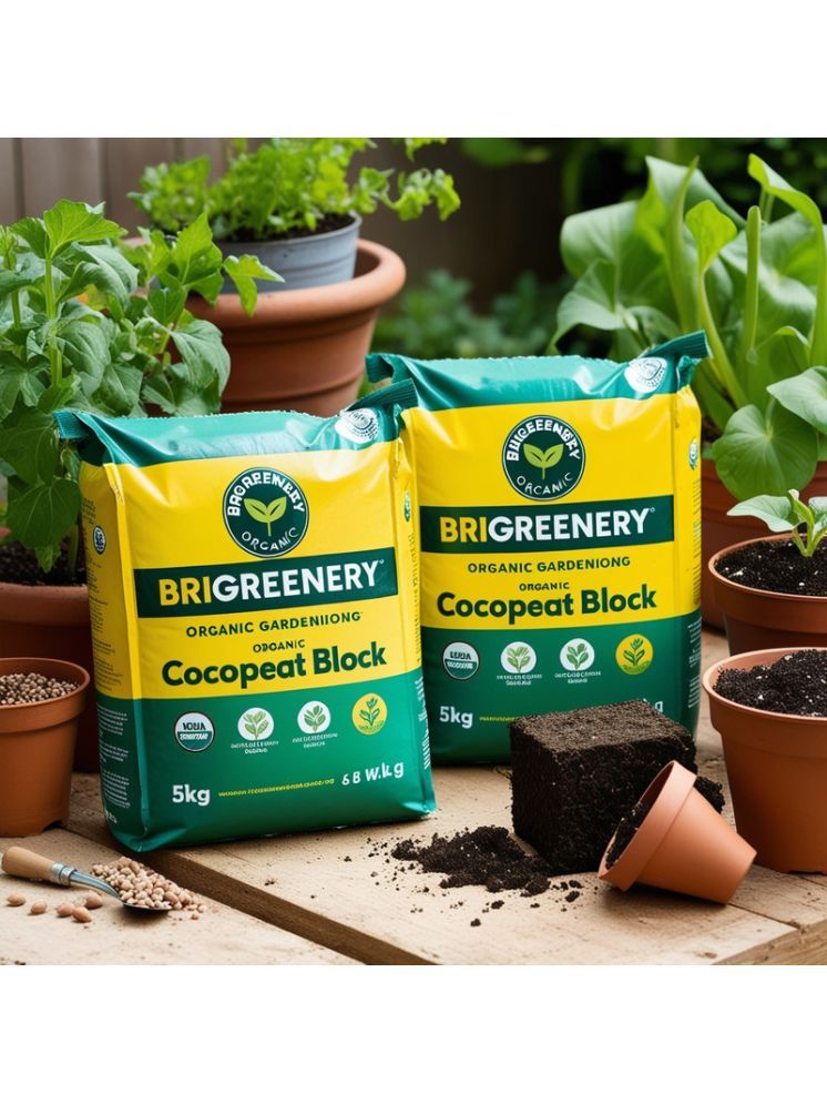     			BriGreenery Bricks Cake ( 5 ) For Lawns and terrace gardening