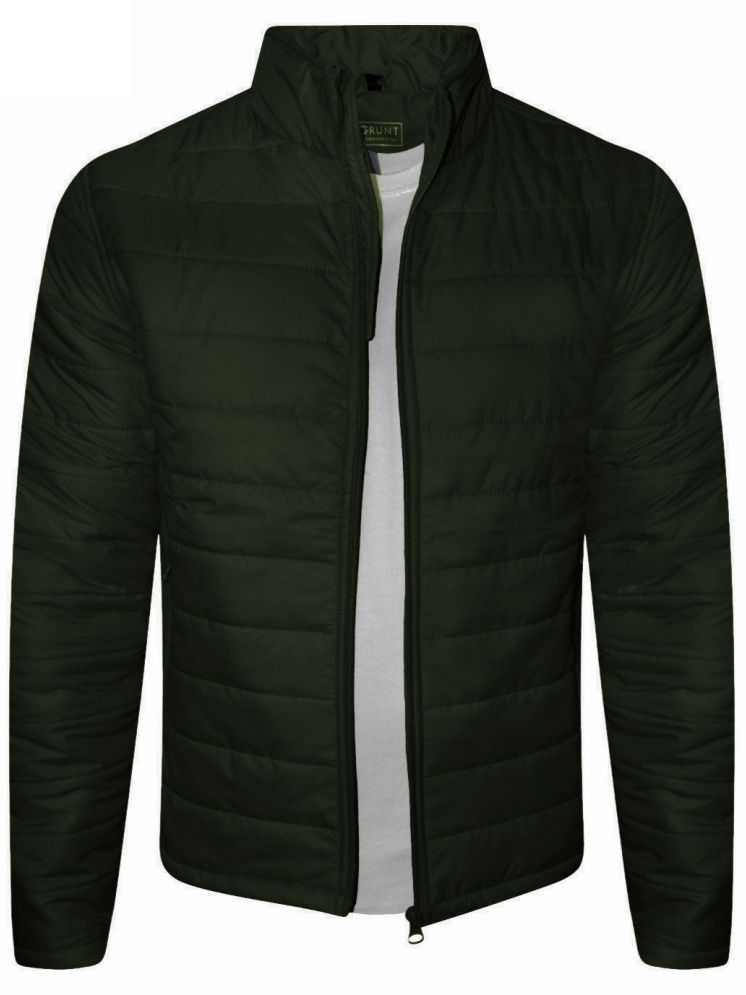     			nikline Polyester Men's Puffer Jacket - Green ( Pack of 1 )