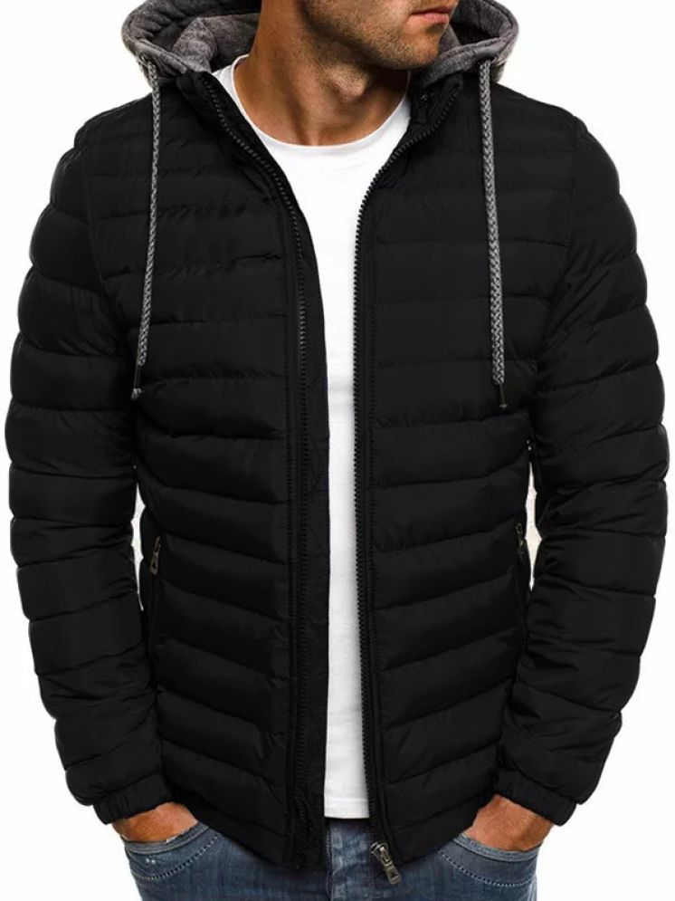     			nikline Polyester Men's Puffer Jacket - Black ( Pack of 1 )