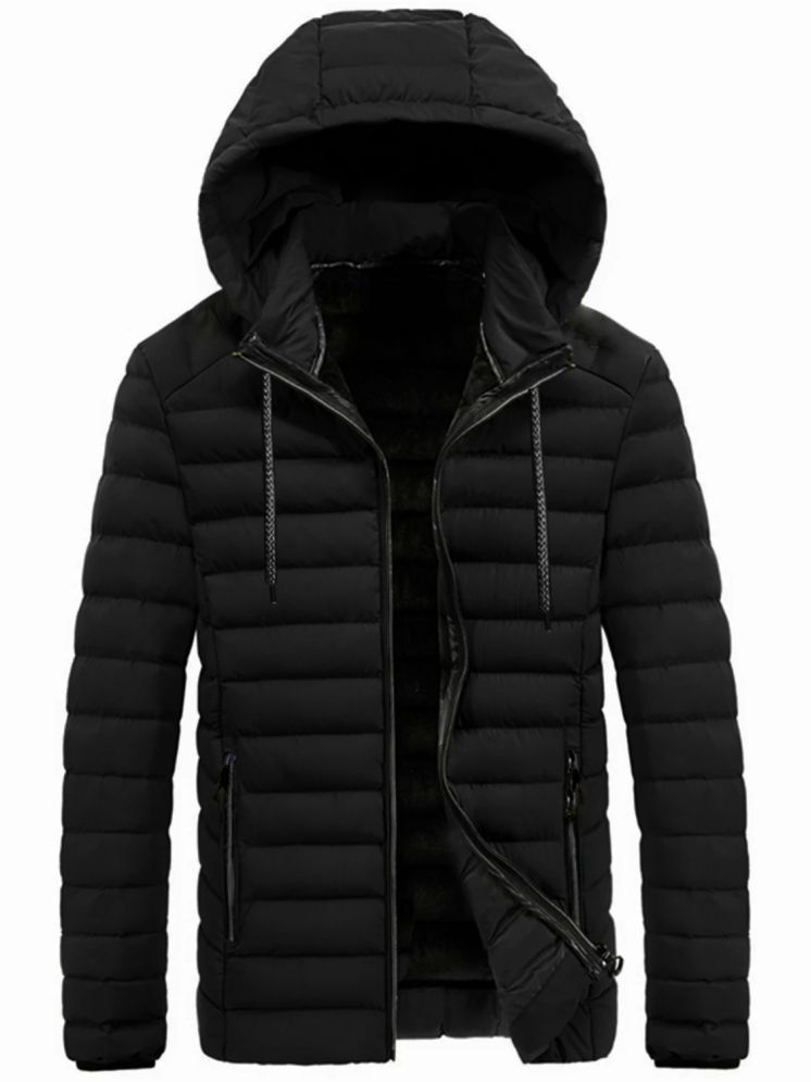     			nikline Polyester Men's Puffer Jacket - Black ( Pack of 1 )