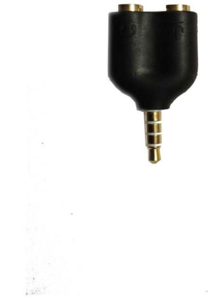     			EKRAJ 3.5mm Audio Jack to Headphone Microphone Splitter Converter Adaptor (Specially Design for Mobile and Tablet Only)