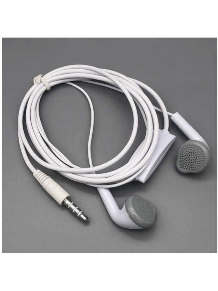     			Aiden's Collection WIRED EARPHONES 3.5 mm Wired Earphone In Ear Active Noise cancellation White