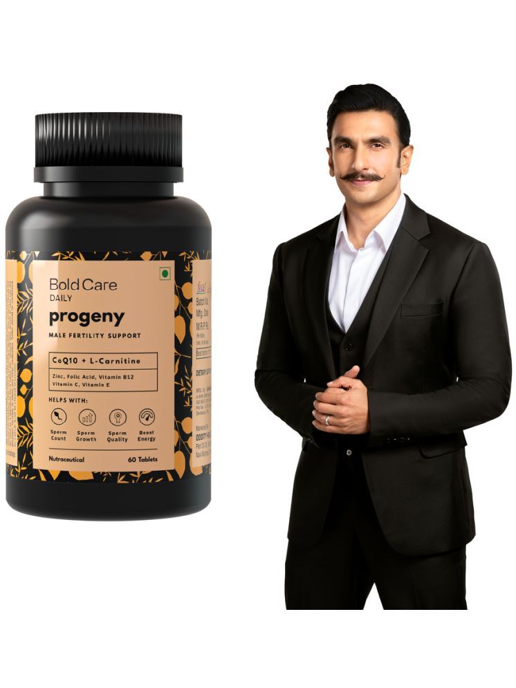     			Bold Care Progeny - Gokshura, Shatavari, Ashwagandha & More; Sperm & Male Fertility Booster Supplements