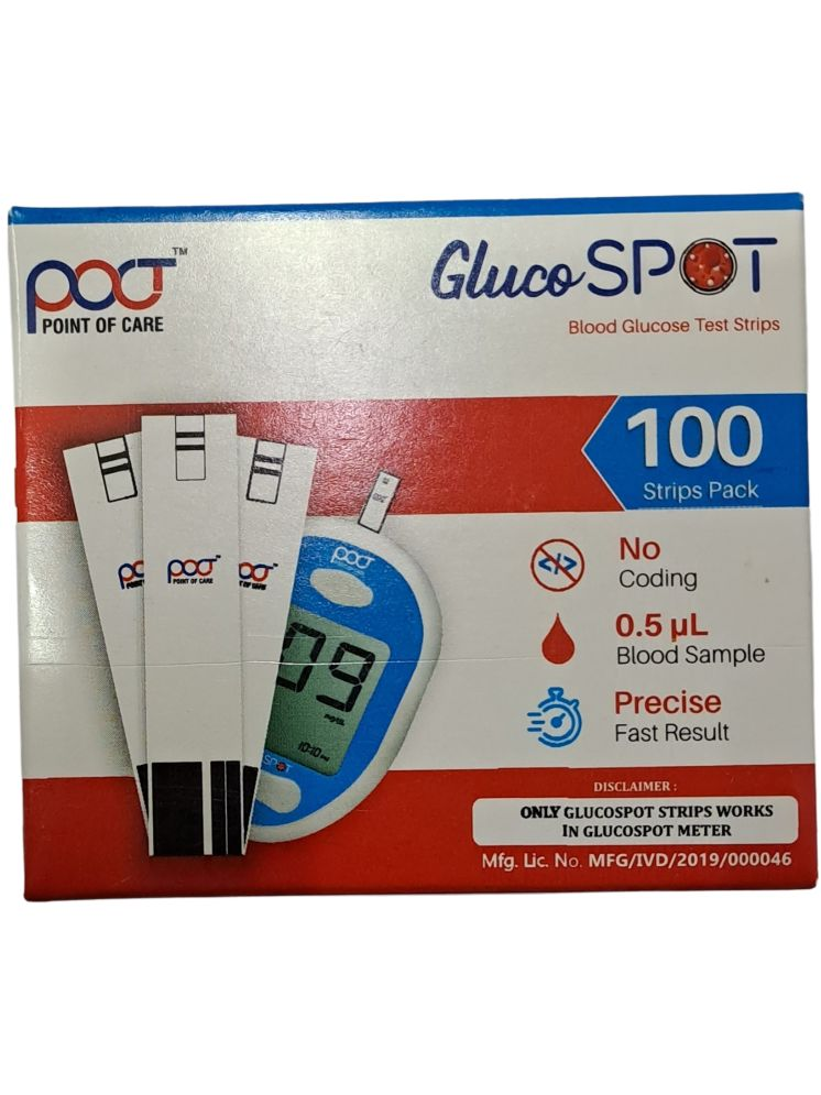     			GlucoSpot Gluco Spot 100 Test Strips