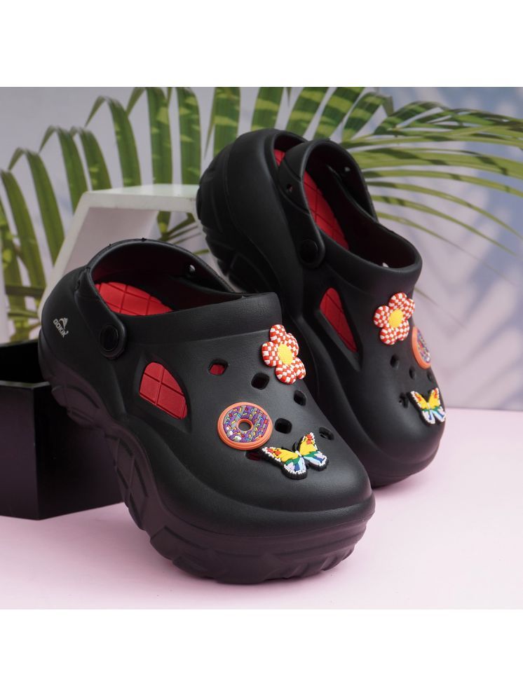     			Gokik Black Clogs