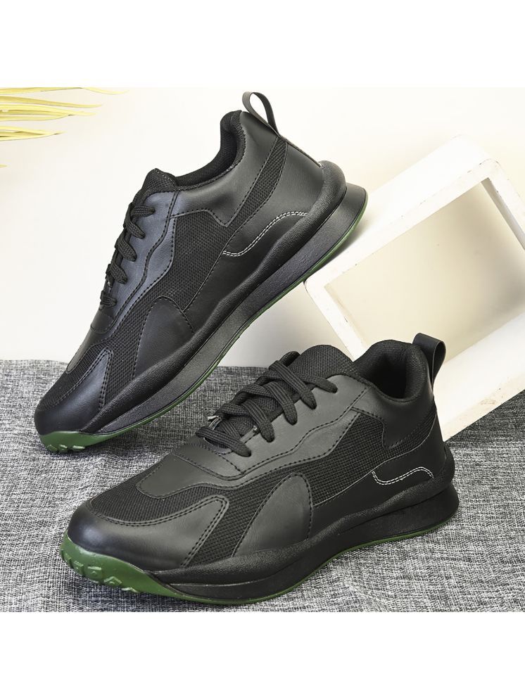     			John Karsun D2-Y8 Black Men's Sneakers