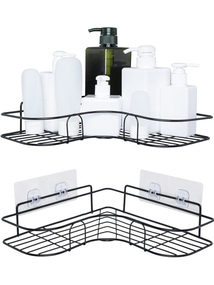     			NCMART Metal Corner Shelf