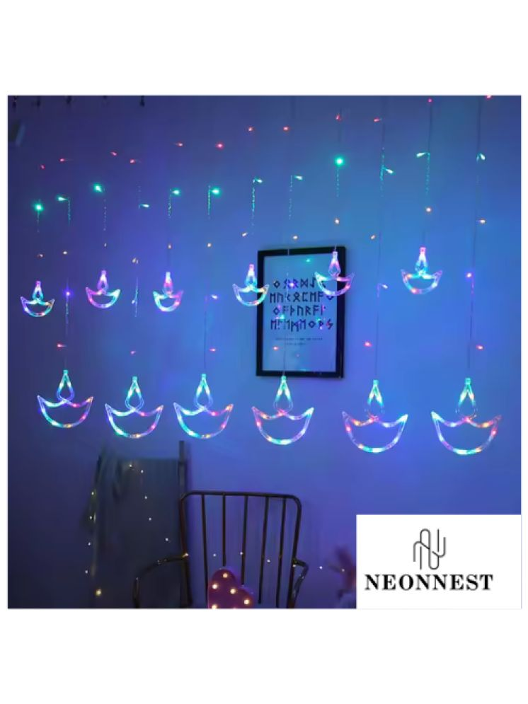     			Neonnest Multicolor 3.5M Electric Diya ( Pack of 1 )