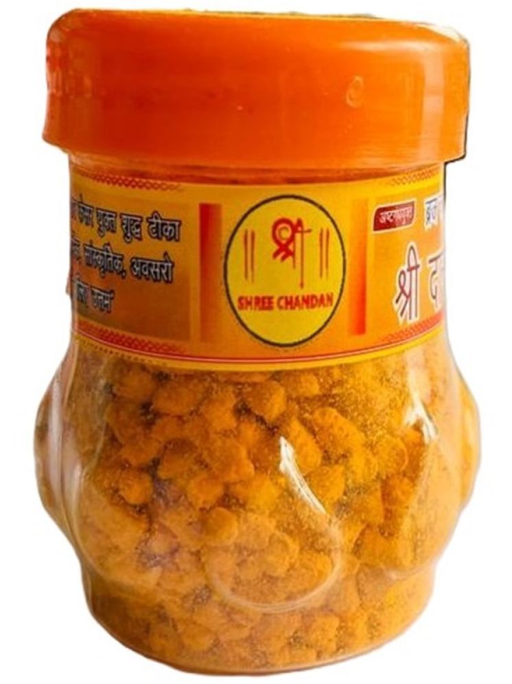     			TEVATIYA Chandan Tika Bhagwa Chandan TIka ( Pack of 1 )