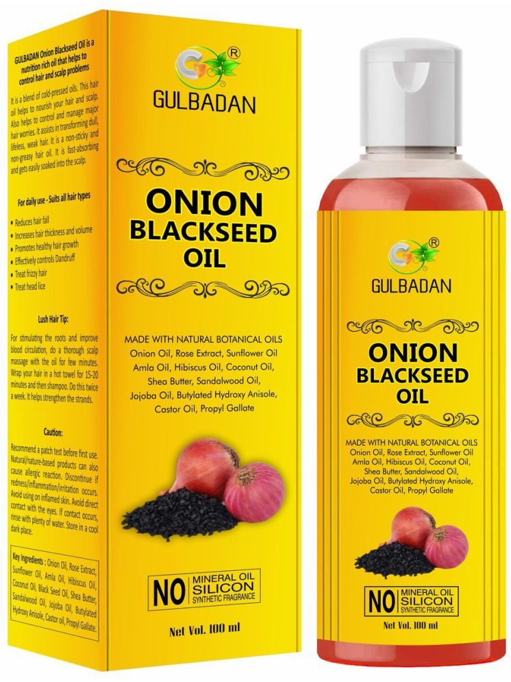     			GULBADAN Anti Dandruff Onion Oil 100 ml ( Pack of 1 )