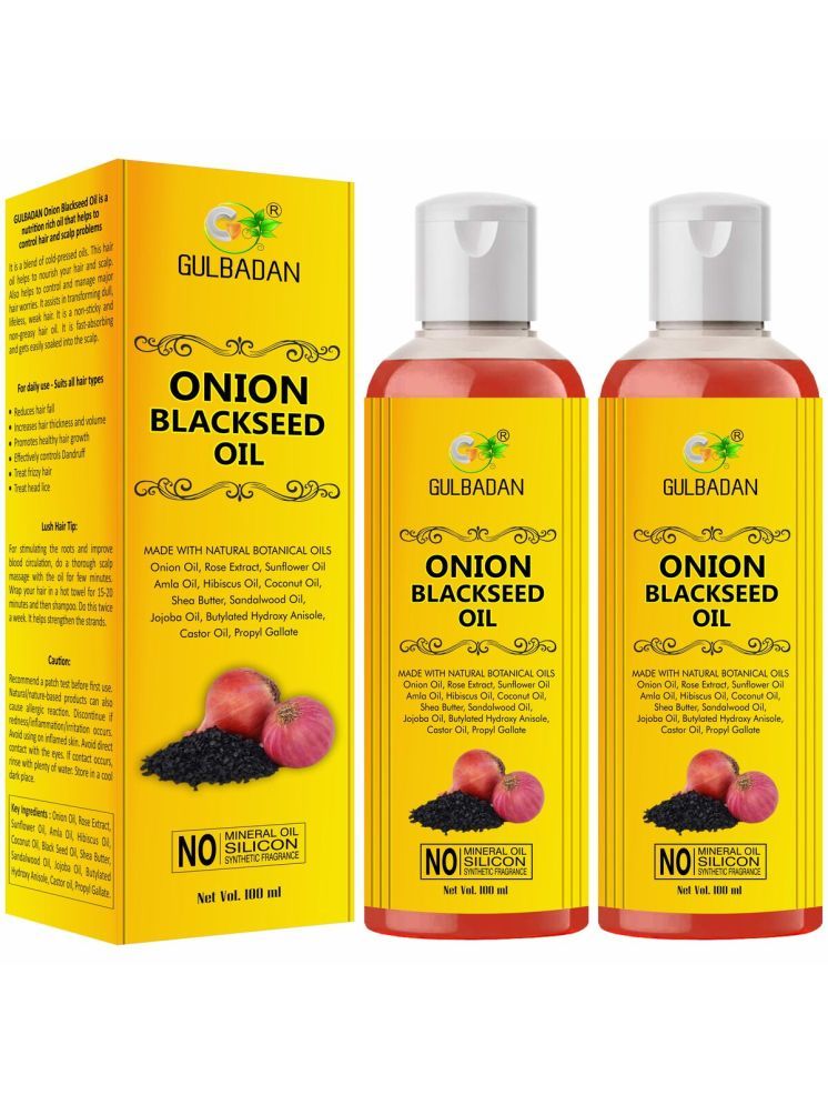     			GULBADAN Anti Hair Fall Onion Oil 200 ml ( Pack of 2 )