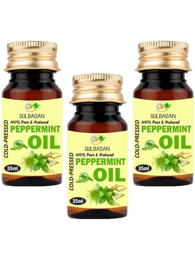     			GULBADAN Peppermint Essential Oil 105 mL ( Pack of 3 )