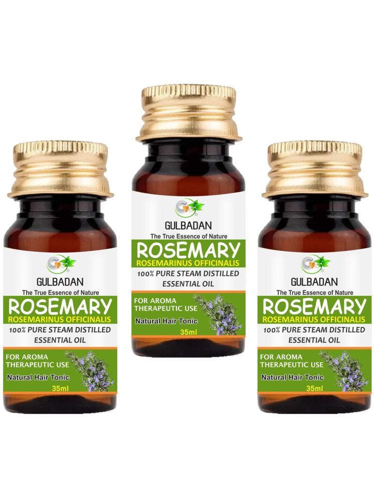     			GULBADAN Rosemary Essential Oil 105 mL ( Pack of 3 )