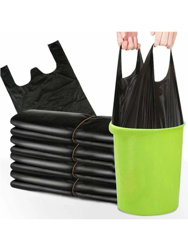     			Mannat(20 x 26 inches)Black Garbage Trash Waste Dustbin Bags for 20cm x 26cm-50 bags/per Pack Large 20 L Garbage Bag(50Bag)