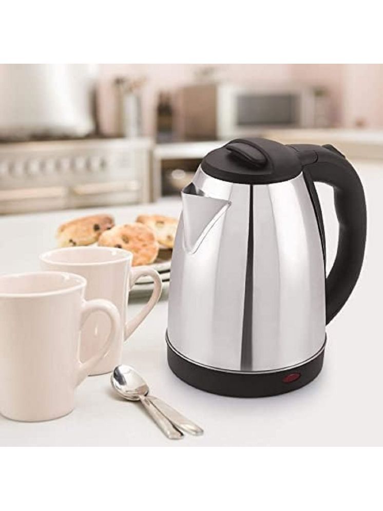     			Mannat Silver 1.8 litres Stainless Steel Multifunctional Kettle