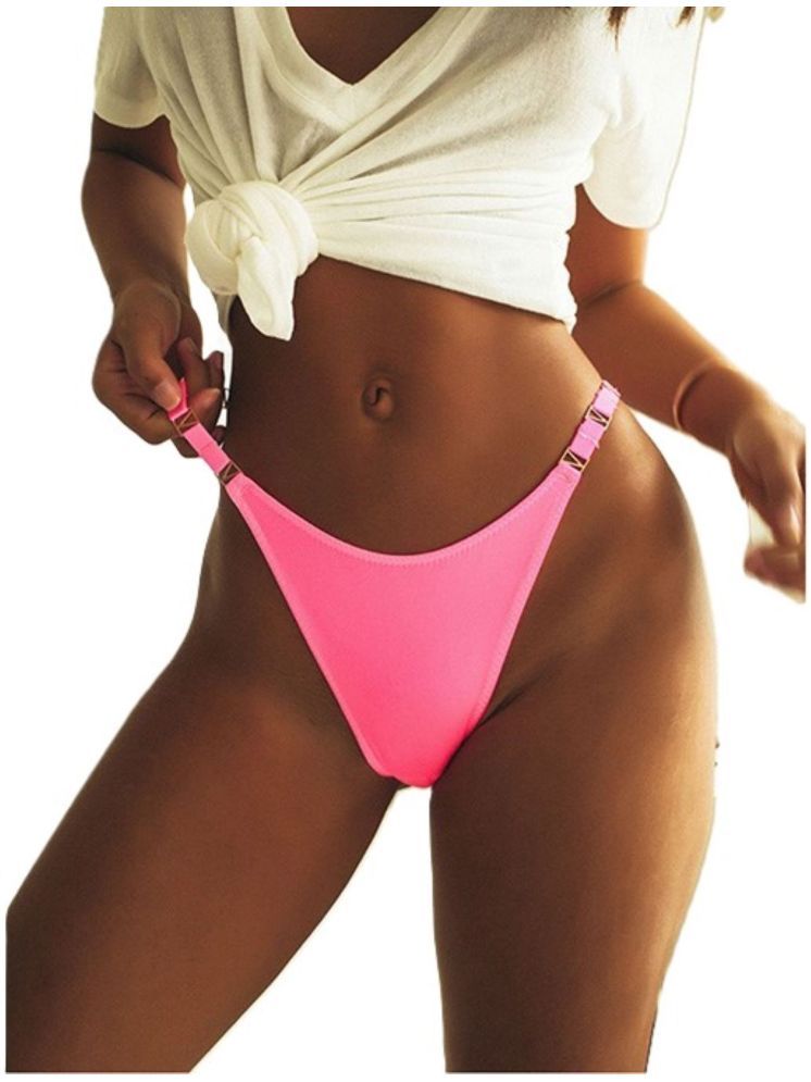     			UR HIGHER SELF Pack of 1 Poly Cotton Women's G-Strings ( Fluorescent Pink )