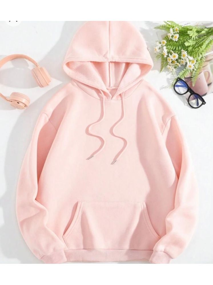     			Unicus Apparel Fleece Women's Hooded Sweatshirt ( Peach )