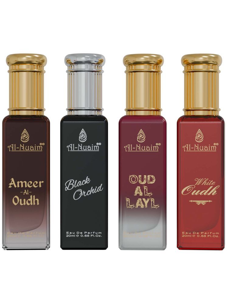     			Al-Nuaim Eau De Parfum (EDP) Floral Mild -Fragrance For Unisex ( Pack of 4 )