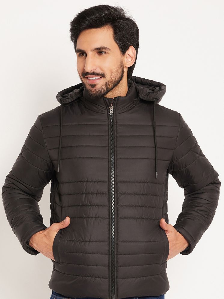     			VERO MODERNO Polyester Men's Puffer Jacket - Black ( Pack of 1 )