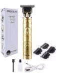 Amz Deals T-9 Beard Trimmer Gold Cordless Beard Trimmer With 60 minutes Runtime