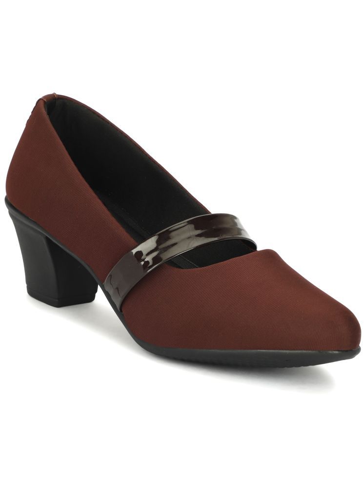     			Rimezs Brown Women's Casual Ballerinas