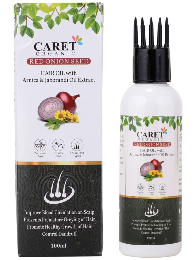     			Caret Organic Hair Growth Onion Oil 100 ml ( Pack of 1 )