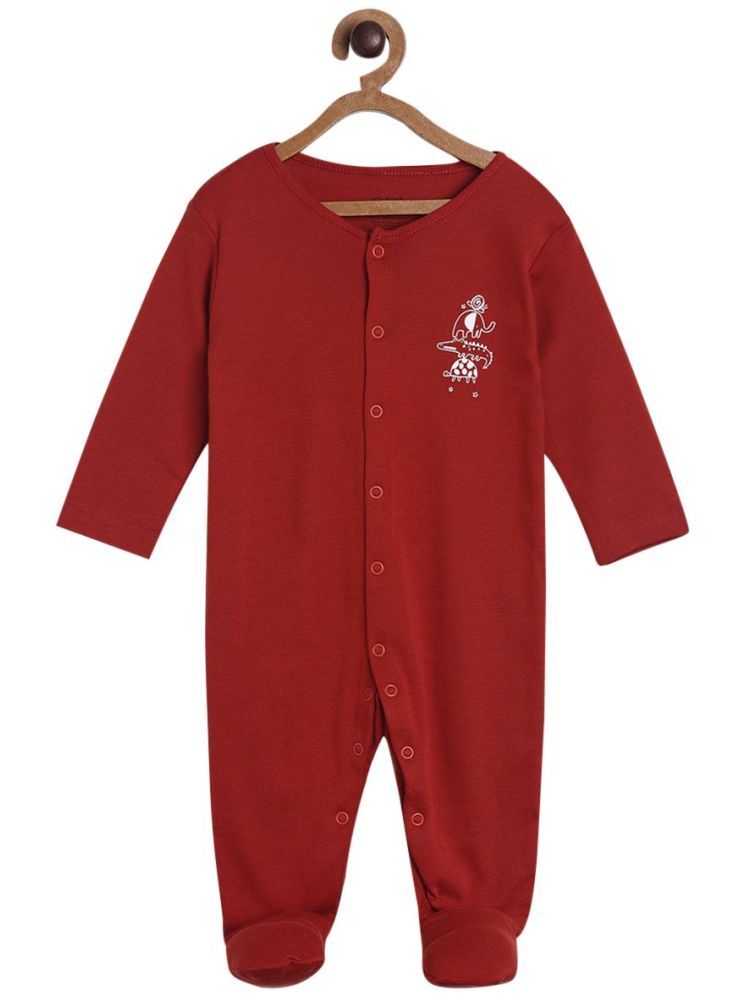     			Miniklub Baby Boys Pack Of 2 Sleep Suit (Multi)