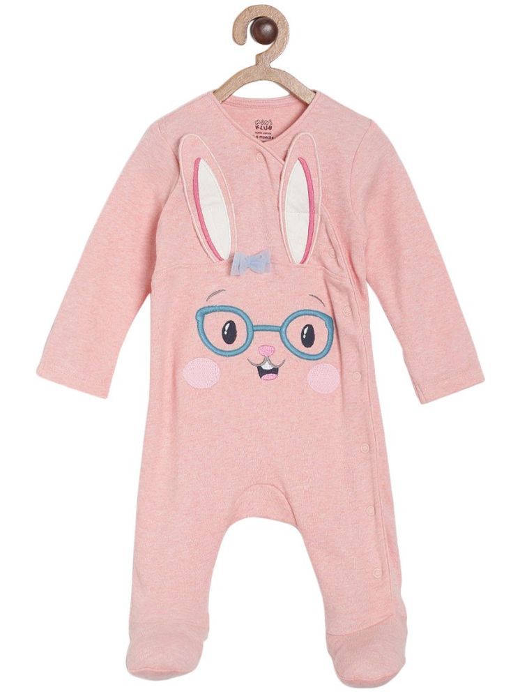     			Miniklub Baby Girls Pack Of 1 Sleep Suit (Pink)