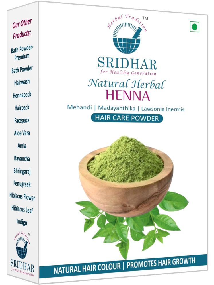     			SRIDHAR NATURAL HERBAL HENNA 200 GRAM